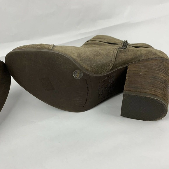 Lucky Brand LK Laureen Chunky Heel Booties 9.5 - Picture 8 of 10